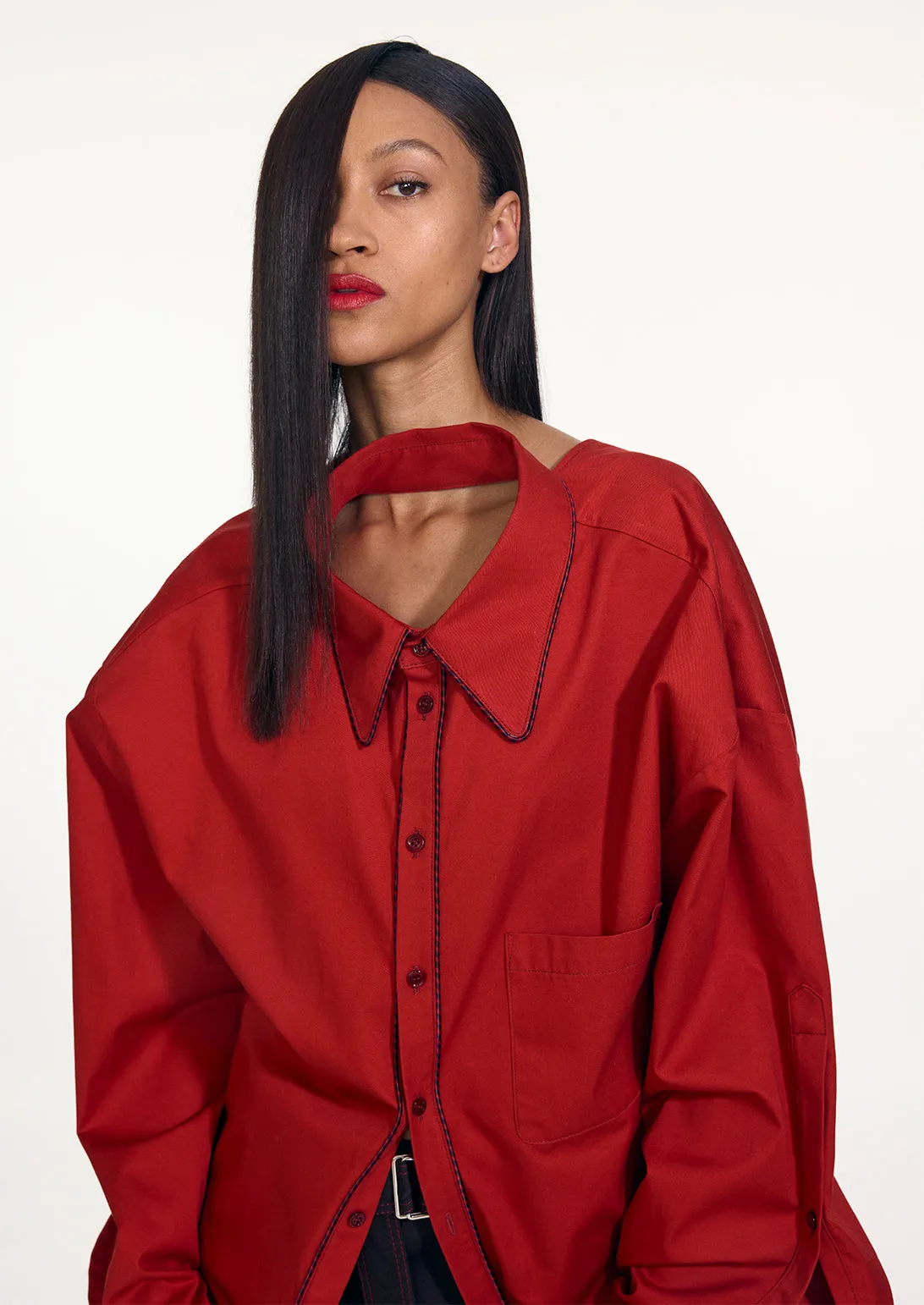 CONVERTIBLE JUMBO SHIRT sold by Christopher John Rogers