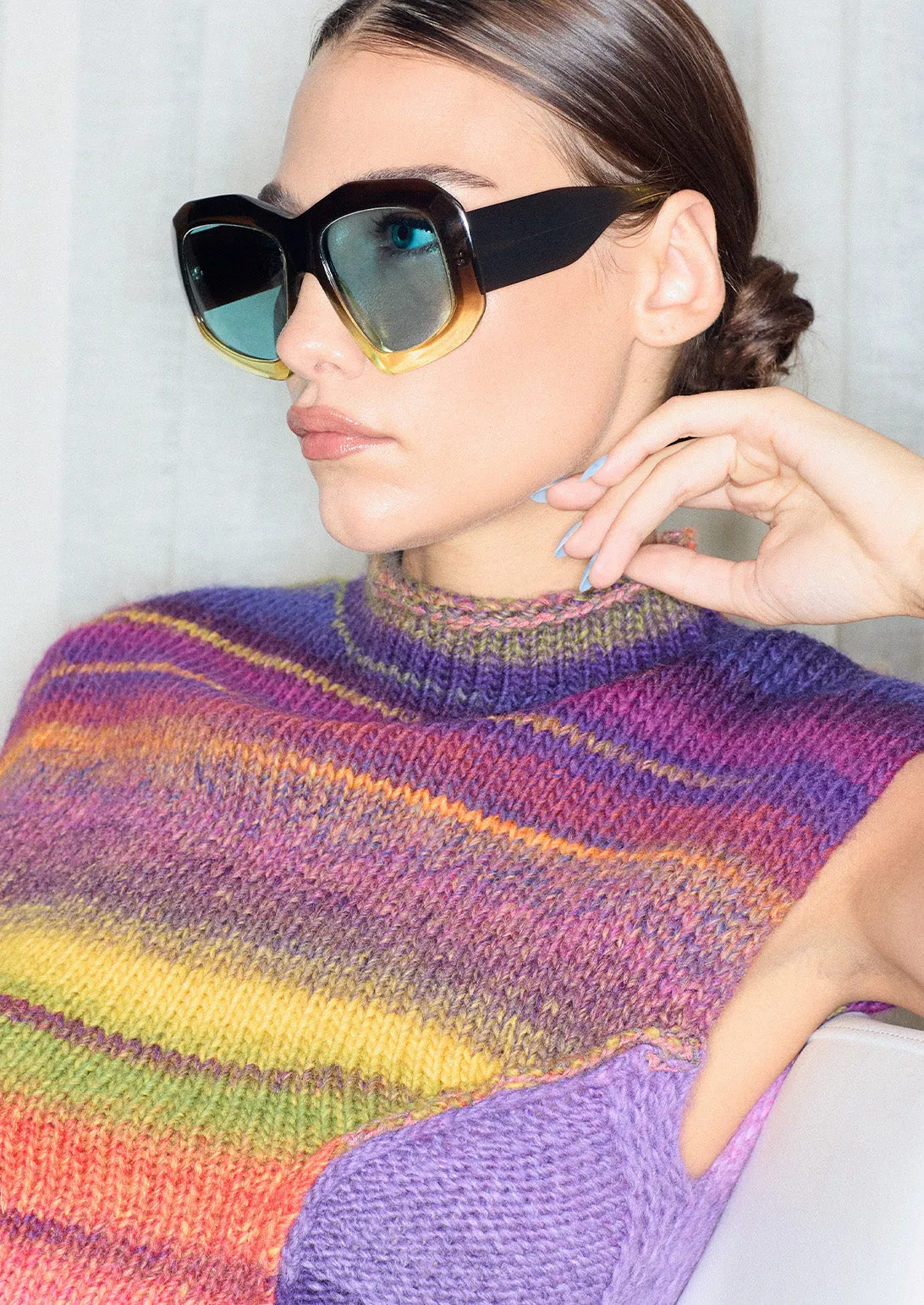 Linden Sunglasses - Tobacco sold by Christopher John Rogers product image thumbnail 3