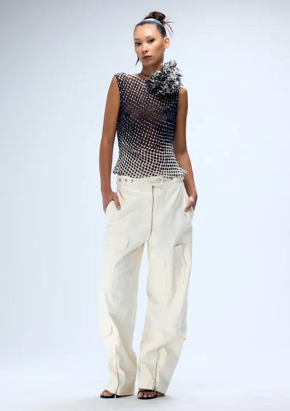 FLIGHT SUIT CARGO TROUSER made by Christopher John Rogers
