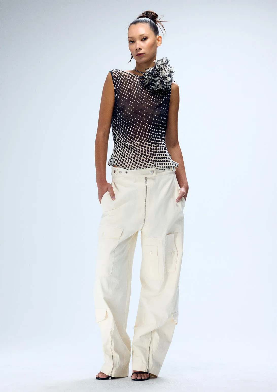 FLIGHT SUIT CARGO TROUSER sold by Christopher John Rogers