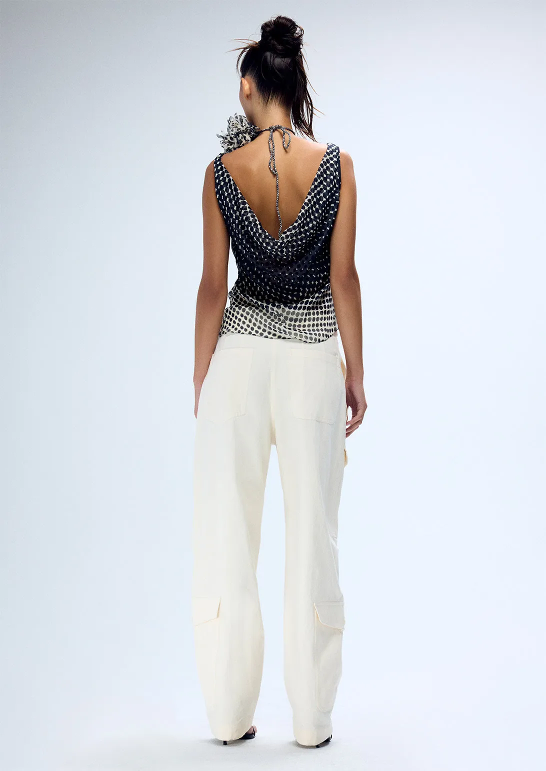 FLIGHT SUIT CARGO TROUSER sold by Christopher John Rogers product image thumbnail 2