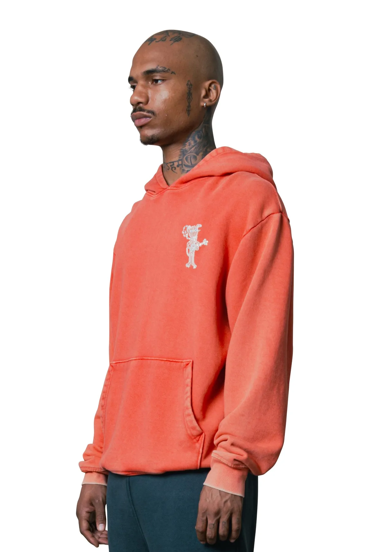 KILLIAN FRENCH TERRY DOG PUFF PRINT HOODIE sold by Coût De La Liberté product image thumbnail 4