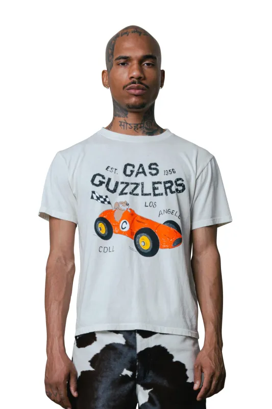 SAMMY GAS GUZZLERS EMBELLISHED S/S T-SHIRT made by Coût De La Liberté