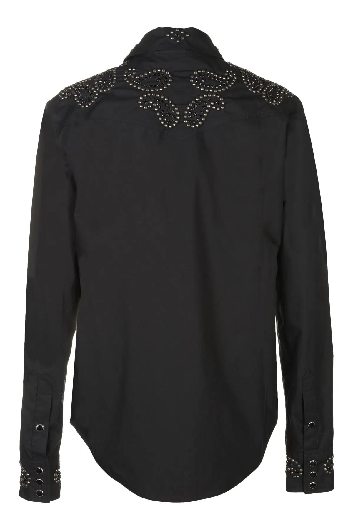 Stevie/Embellished Cotton Poplin Western Shirt sold by Coût De La Liberté product image thumbnail 3