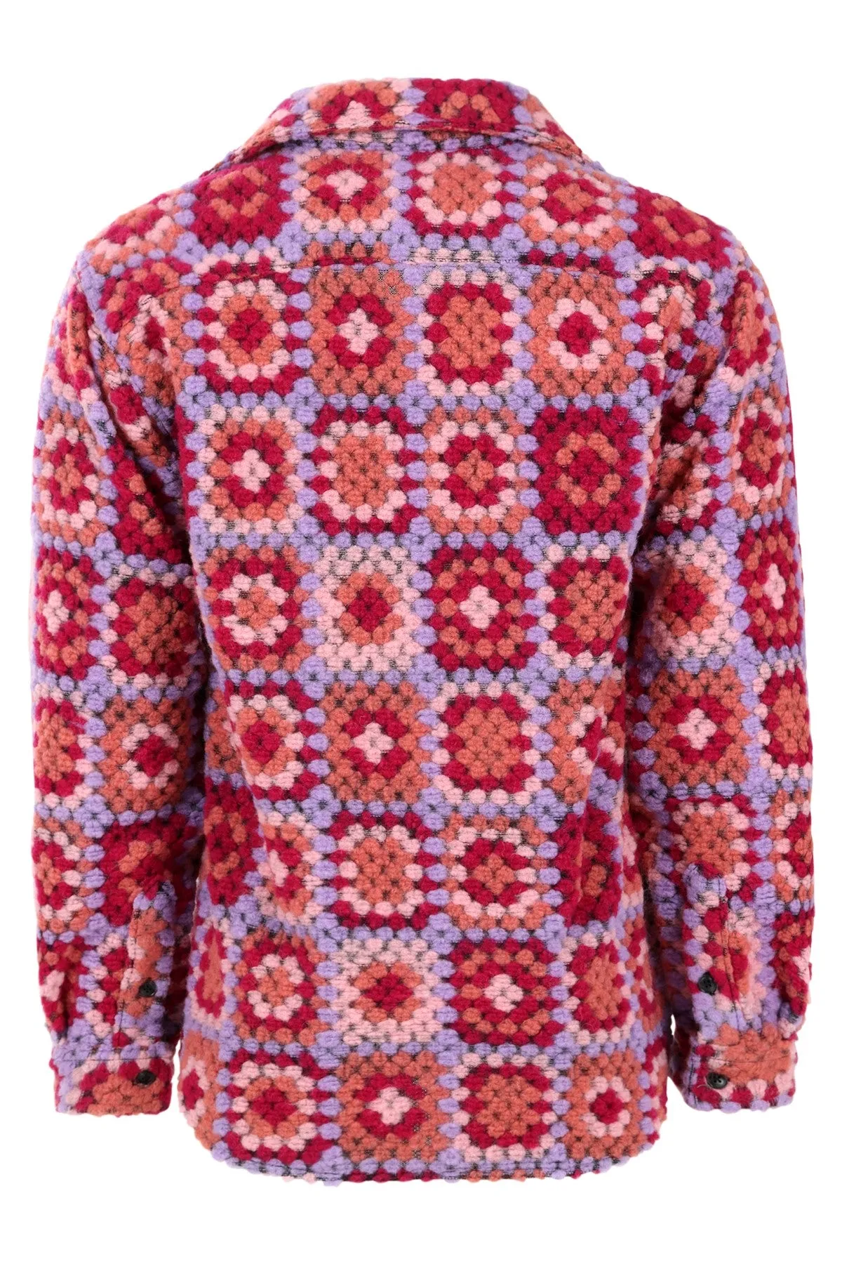 Tommy-Knitted Crochet Wool Oversize Shirt sold by Coût De La Liberté product image thumbnail 4