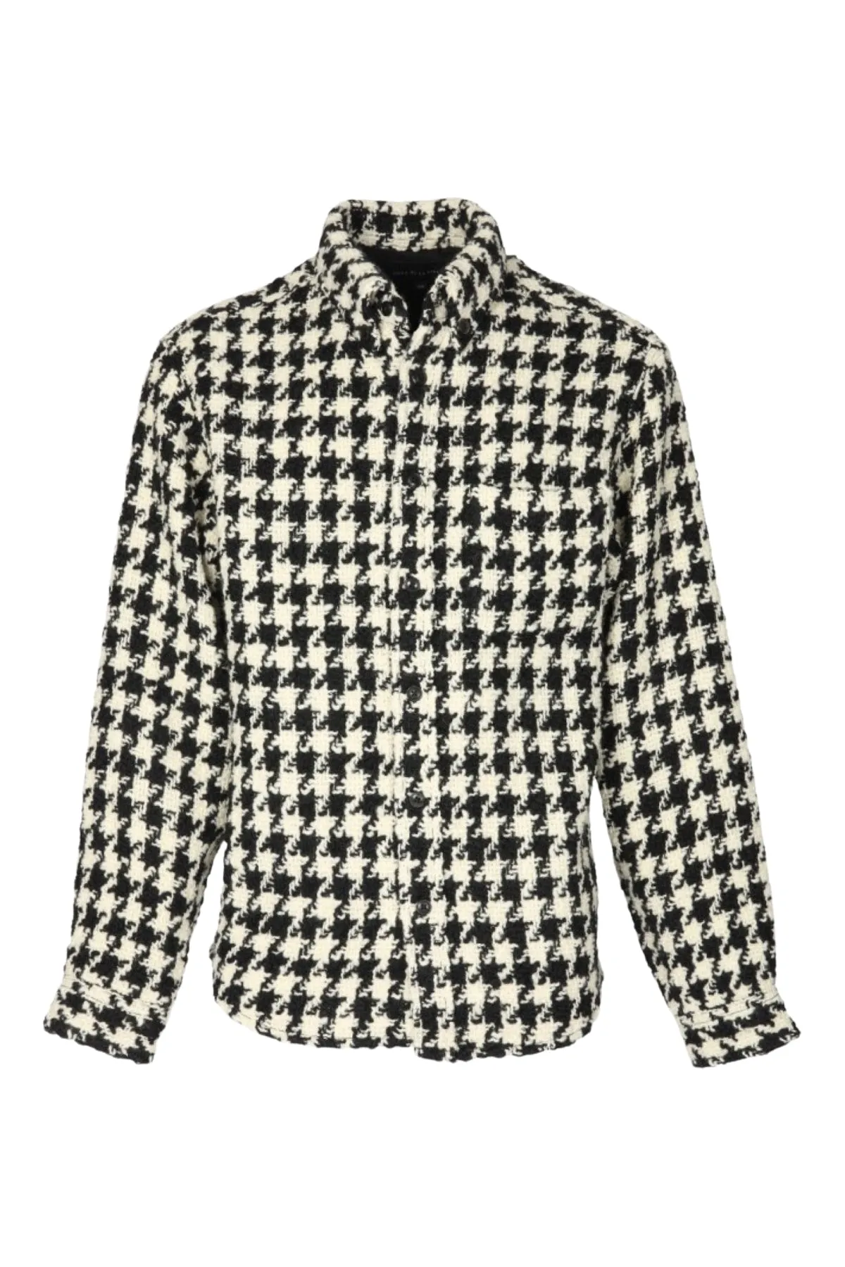 Tommy/Wool Tweed Oversized Shirt sold by Coût De La Liberté