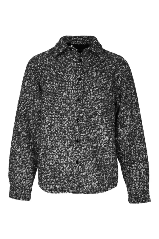 Tommy-Wool Sherpa Oversized Shirt made by Coût De La Liberté