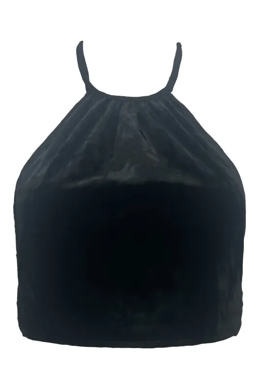 Olivia Viscose Halter Top made by Coût De La Liberté