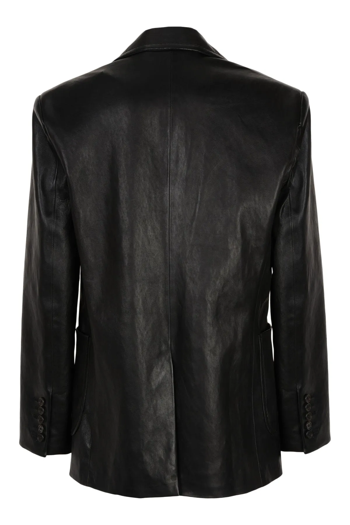 James/Stretch Speed Leather Blazer sold by Coût De La Liberté product image thumbnail 2