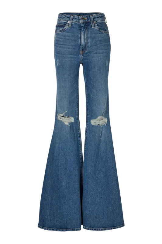 Heidi/Stretch Denim Super Hr Super Bell made by Coût De La Liberté