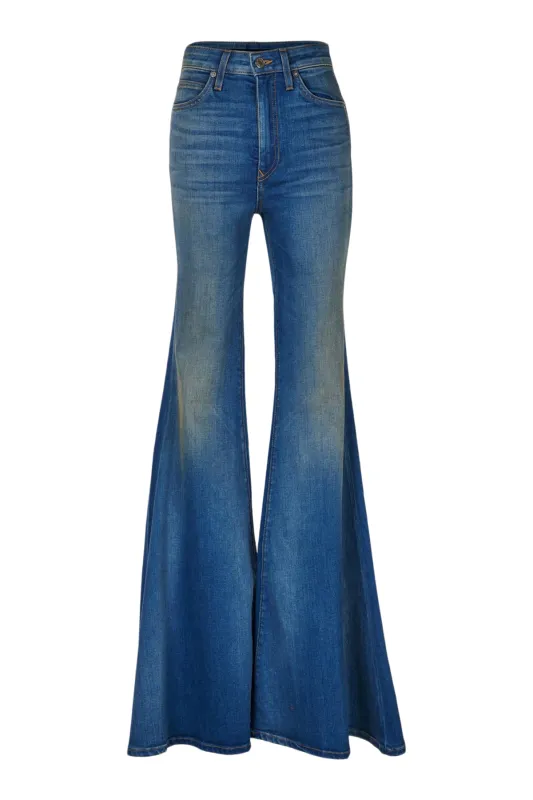 Heidi/Sling Stretch Denim Super Hr Super Bell made by Coût De La Liberté