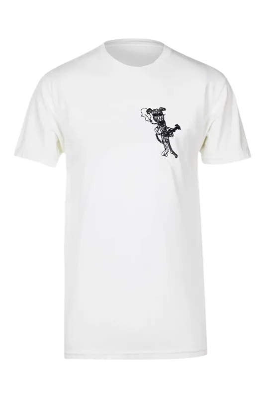 Freddie/Jamming Dog Cotton T-Shirt made by Coût De La Liberté