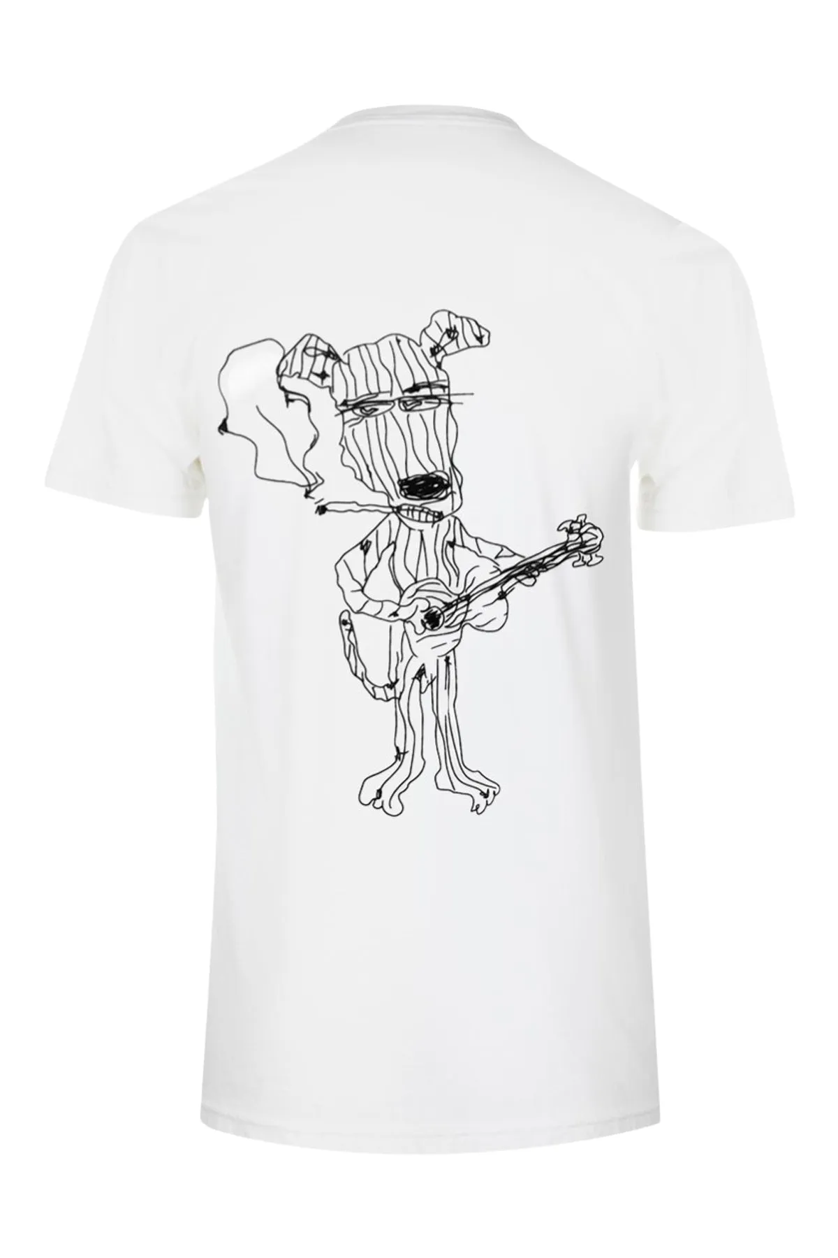 Freddie/Jamming Dog Cotton T-Shirt sold by Coût De La Liberté product image thumbnail 2