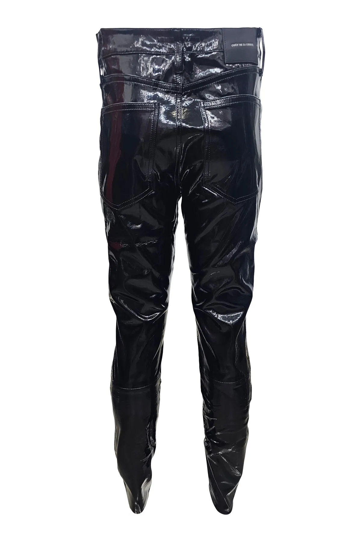 Claudia Patent Leather Skinny sold by Coût De La Liberté product image thumbnail 2