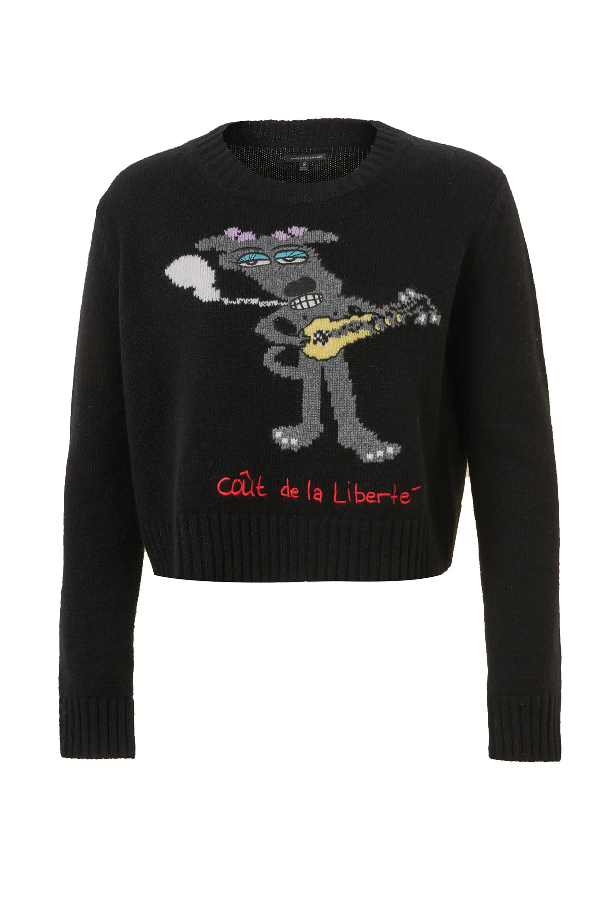 Beverly/Cashmere Cropped Sweater sold by Coût De La Liberté