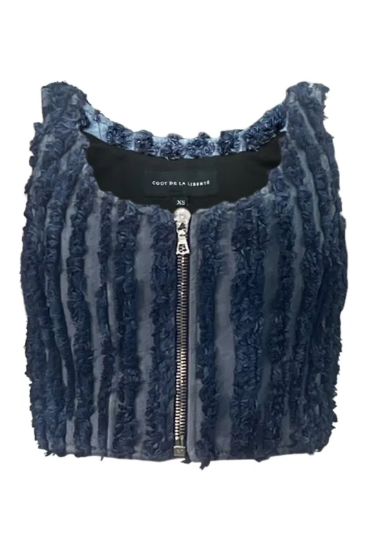 Jackie - Tufted Bustier Top made by Coût De La Liberté