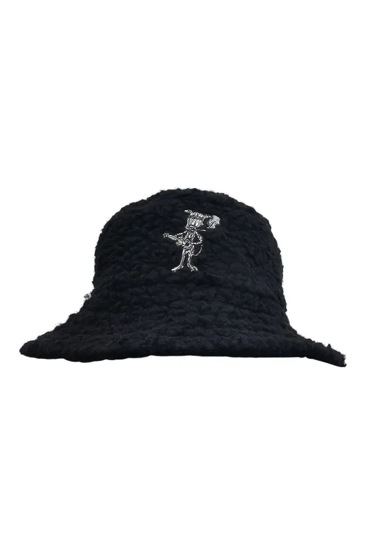 Leon Dog Sherpa Bucket Hat made by Coût De La Liberté