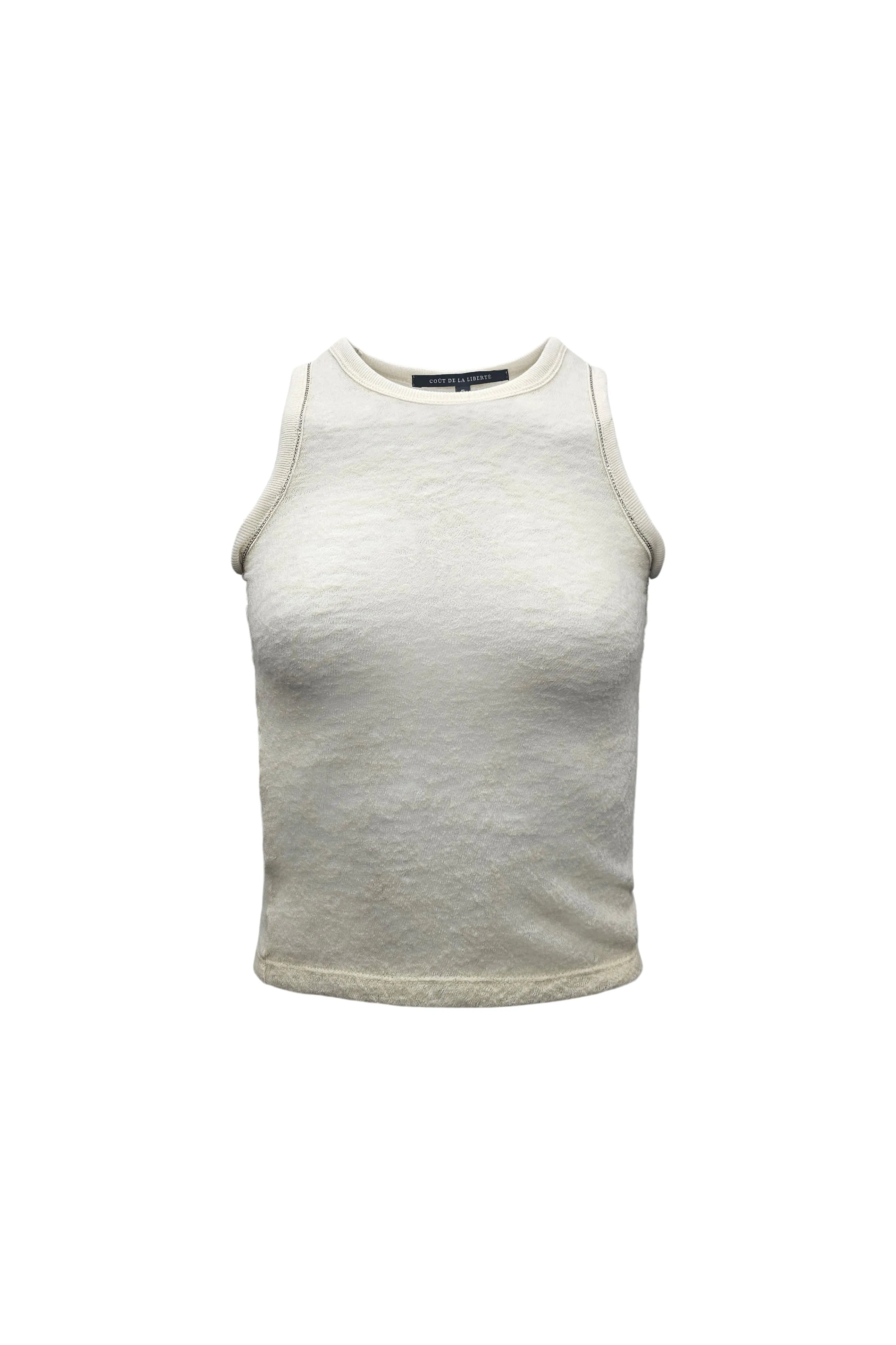 Ruth Sheer Tank sold by Coût De La Liberté