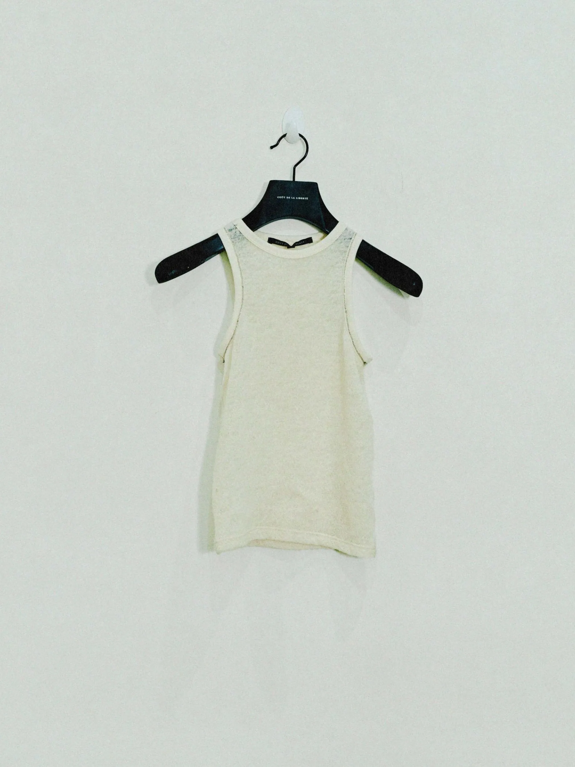 Ruth Sheer Tank sold by Coût De La Liberté product image thumbnail 3