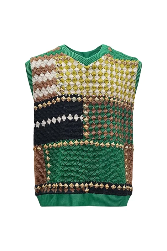 Tanner Knit Chiocciolino Vest made by Coût De La Liberté