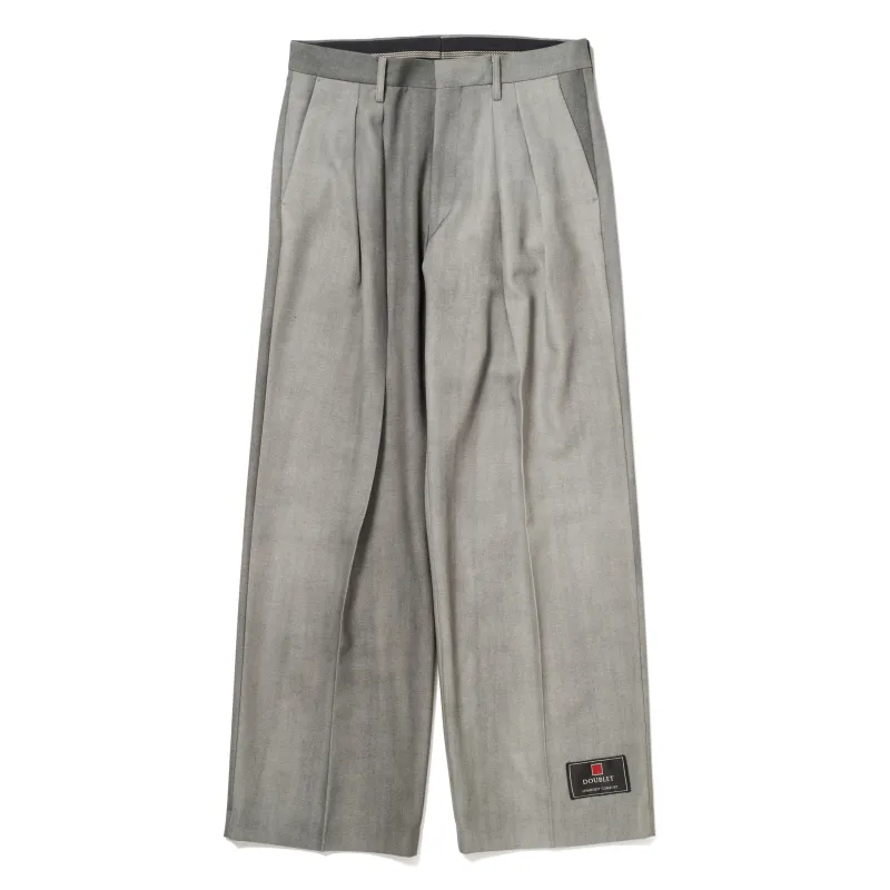 FADED SPRAY-DYE WIDE TROUSER made by Doublet