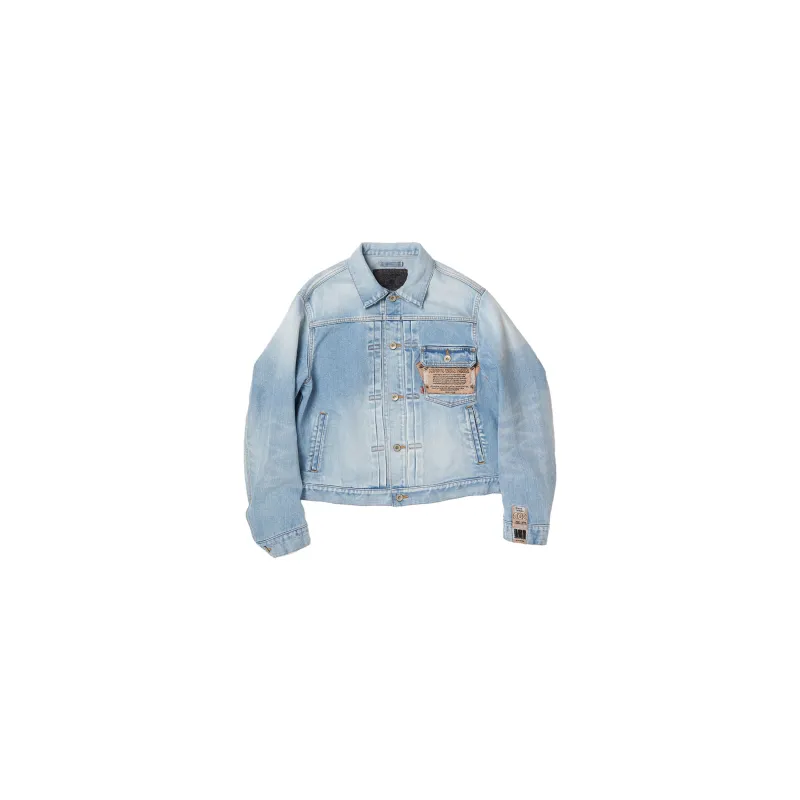 AIR YARN FADED DENIM JACKET made by Doublet