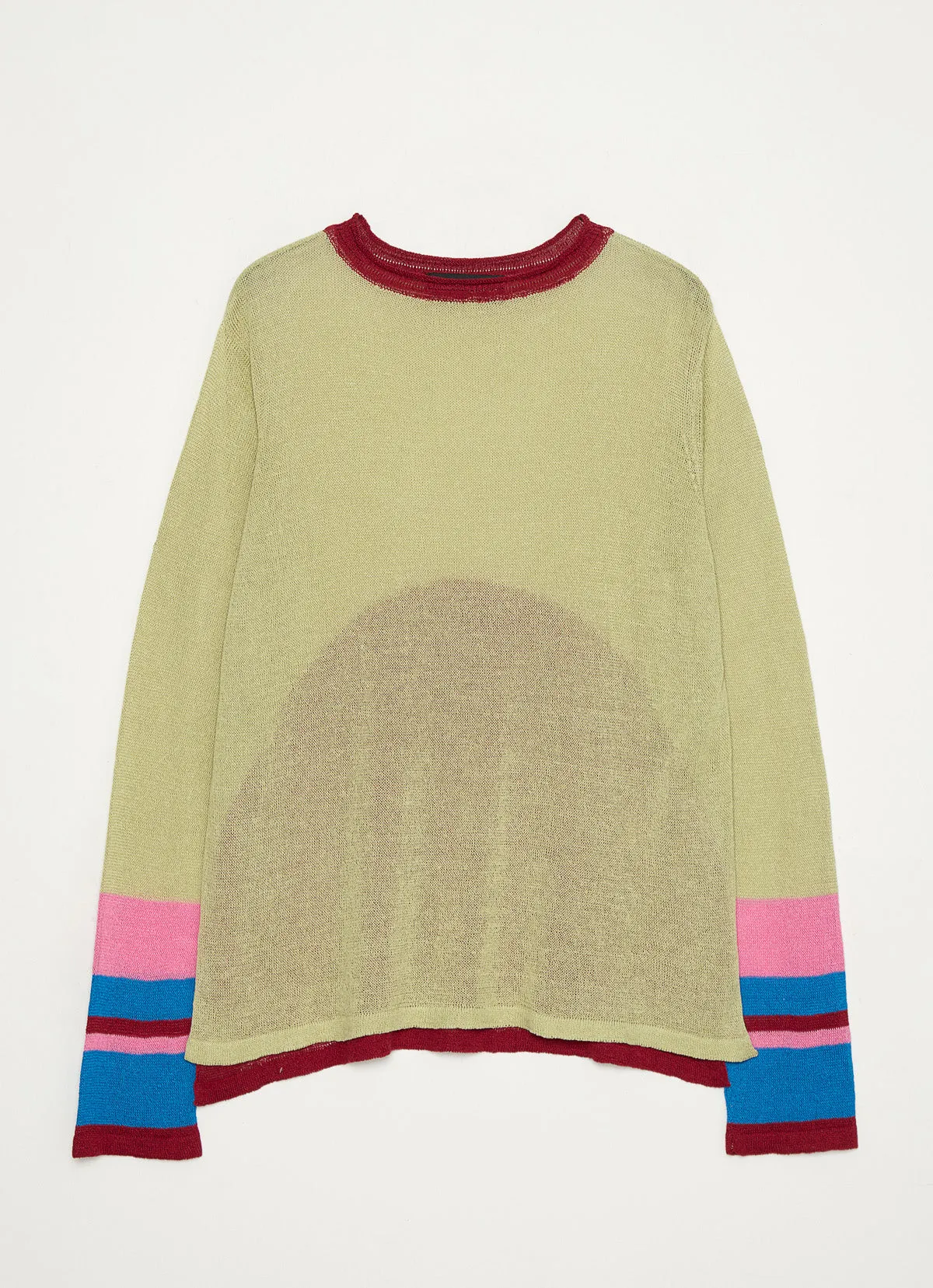 Half Moon Sweater Pistacho sold by Edward Cuming