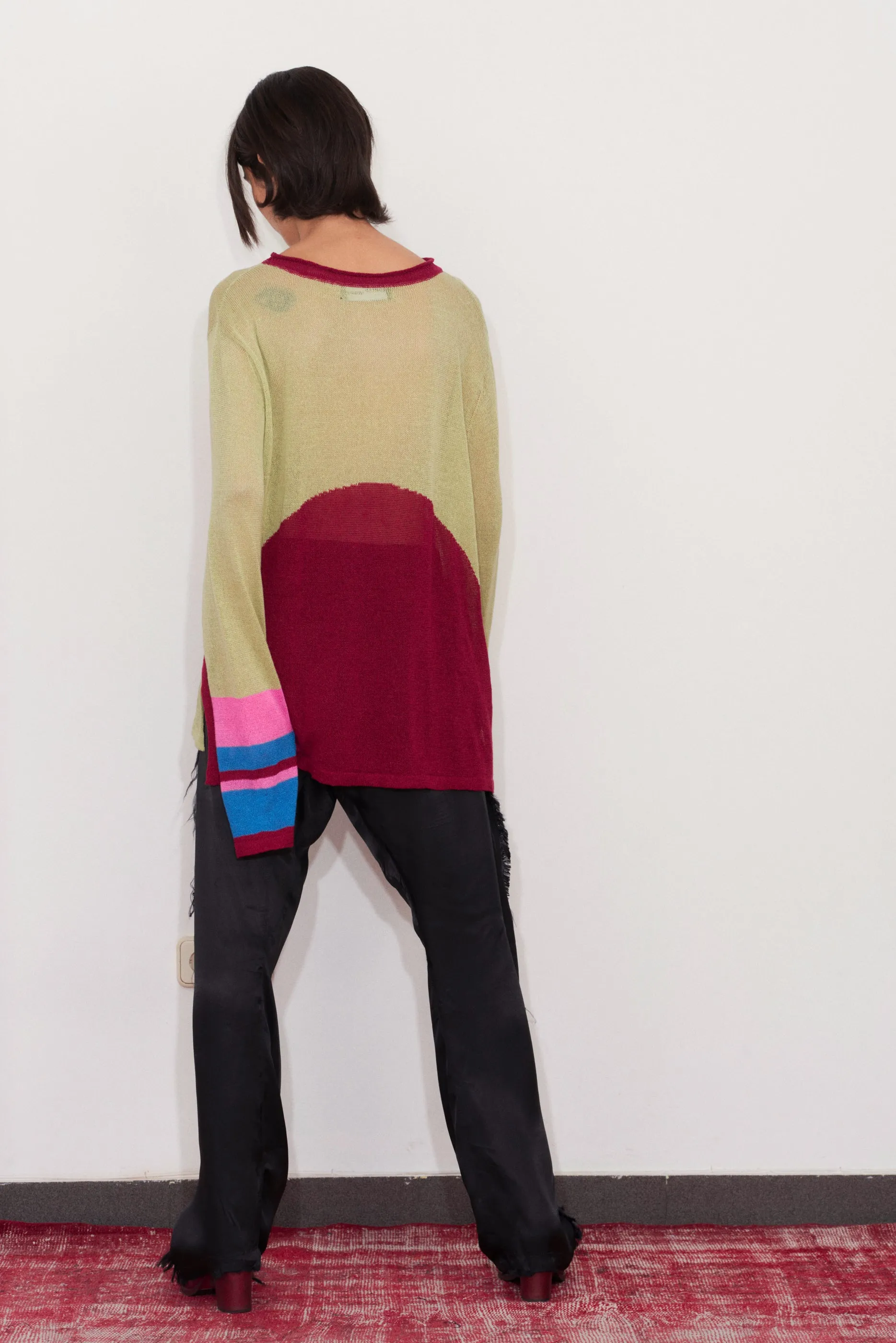 Half Moon Sweater Pistacho sold by Edward Cuming product image thumbnail 3