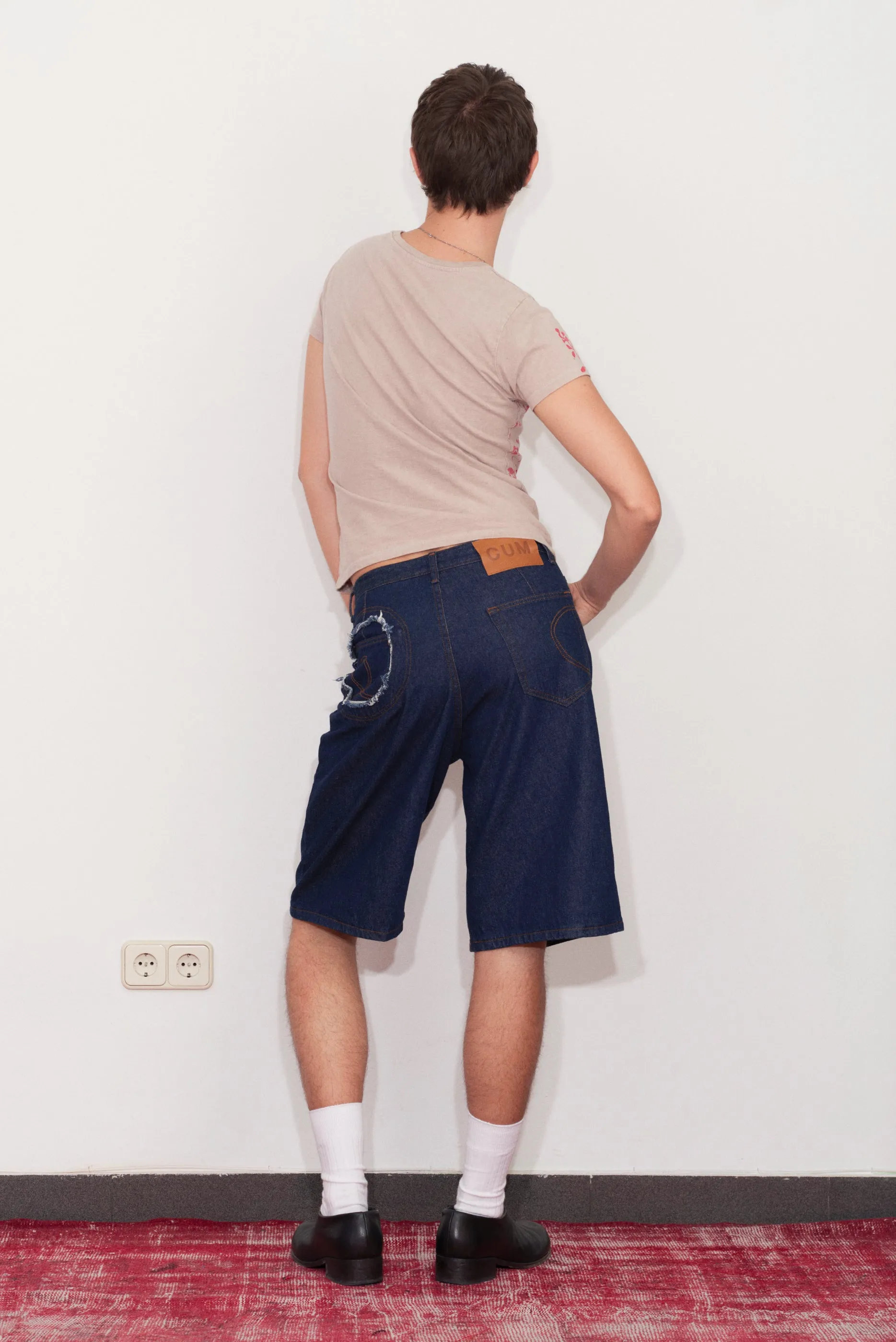 Circle Window Jean Short sold by Edward Cuming product image thumbnail 3