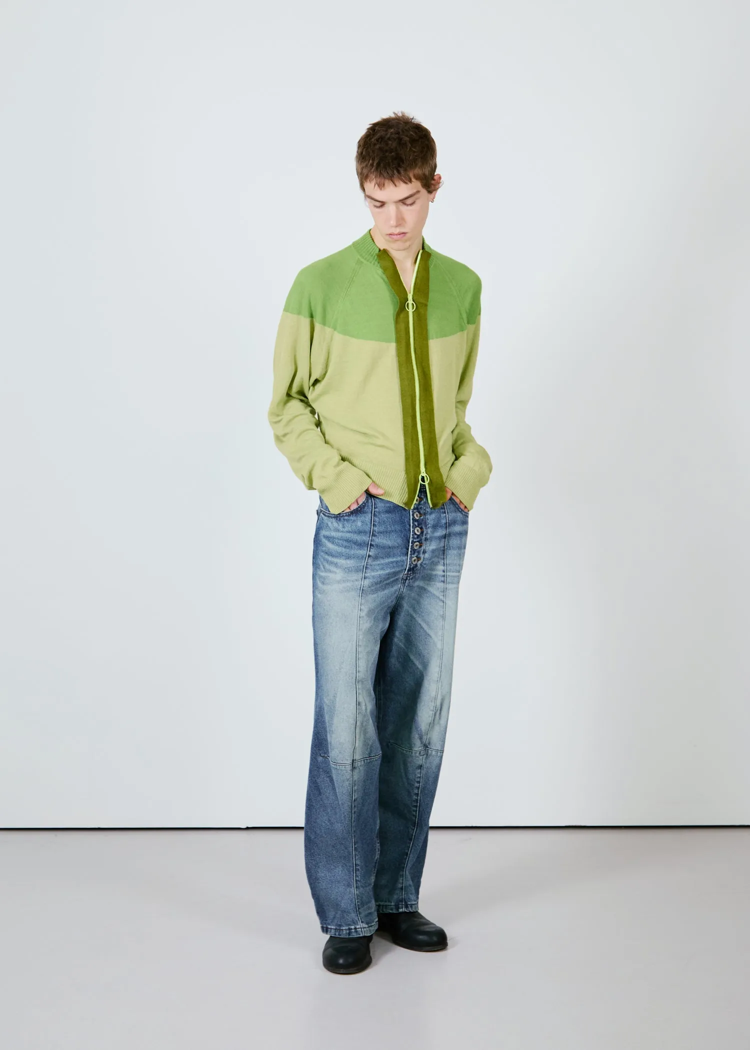 Half Moon Racer Zip-Up sold by Edward Cuming product image thumbnail 2