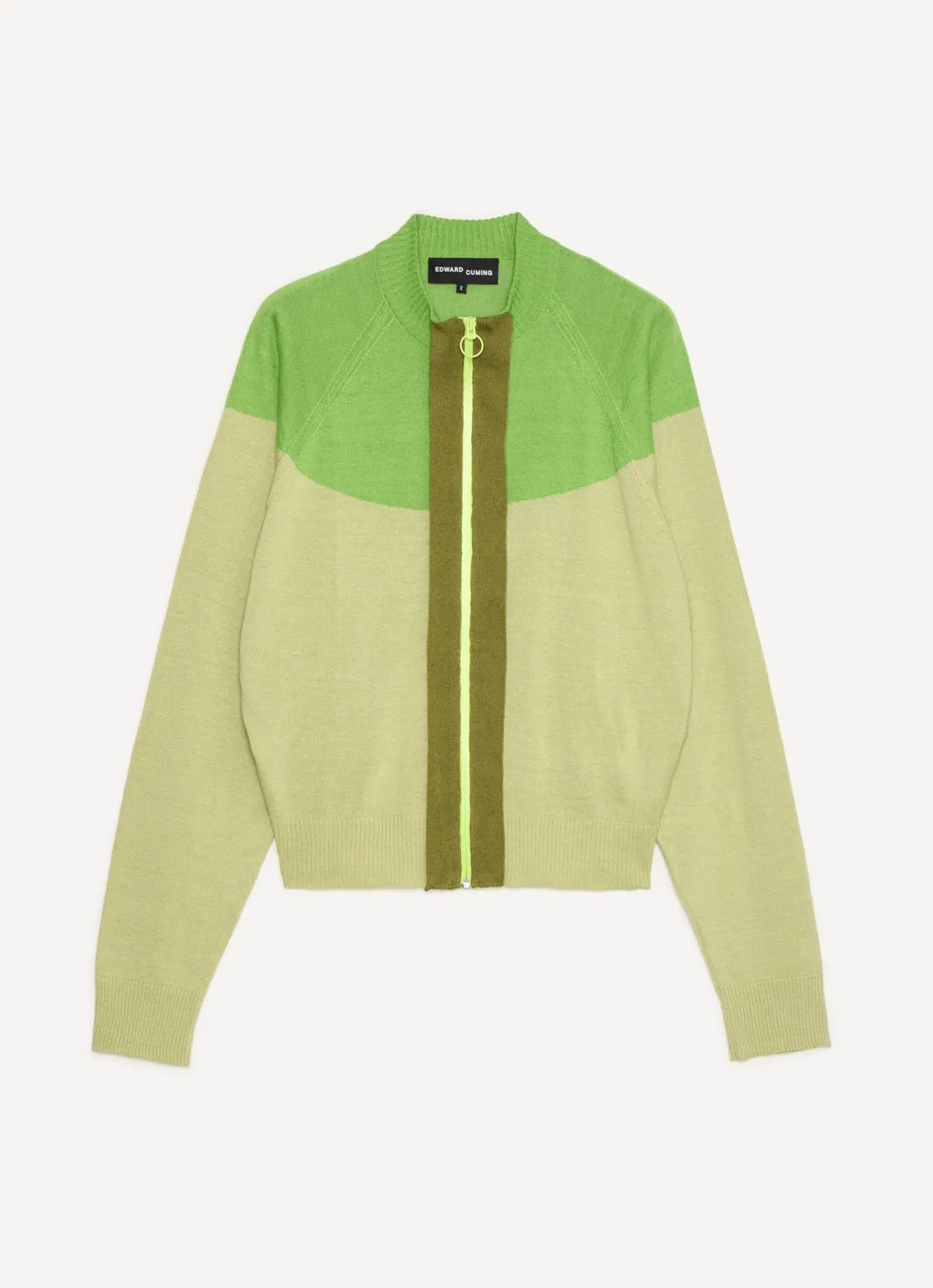 Half Moon Racer Zip-Up sold by Edward Cuming