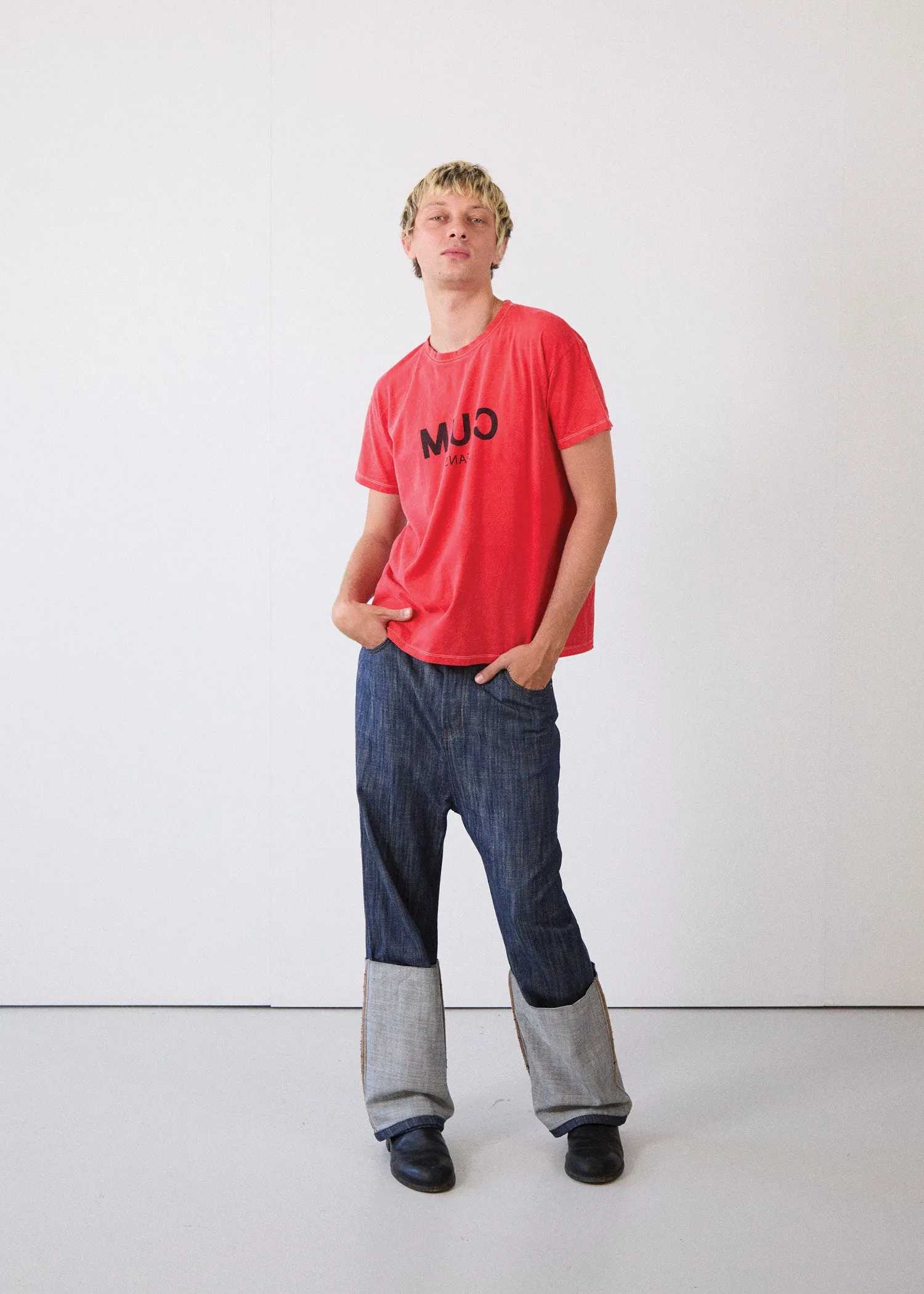 Turn-Up Drop-Down Jeans sold by Edward Cuming product image thumbnail 2