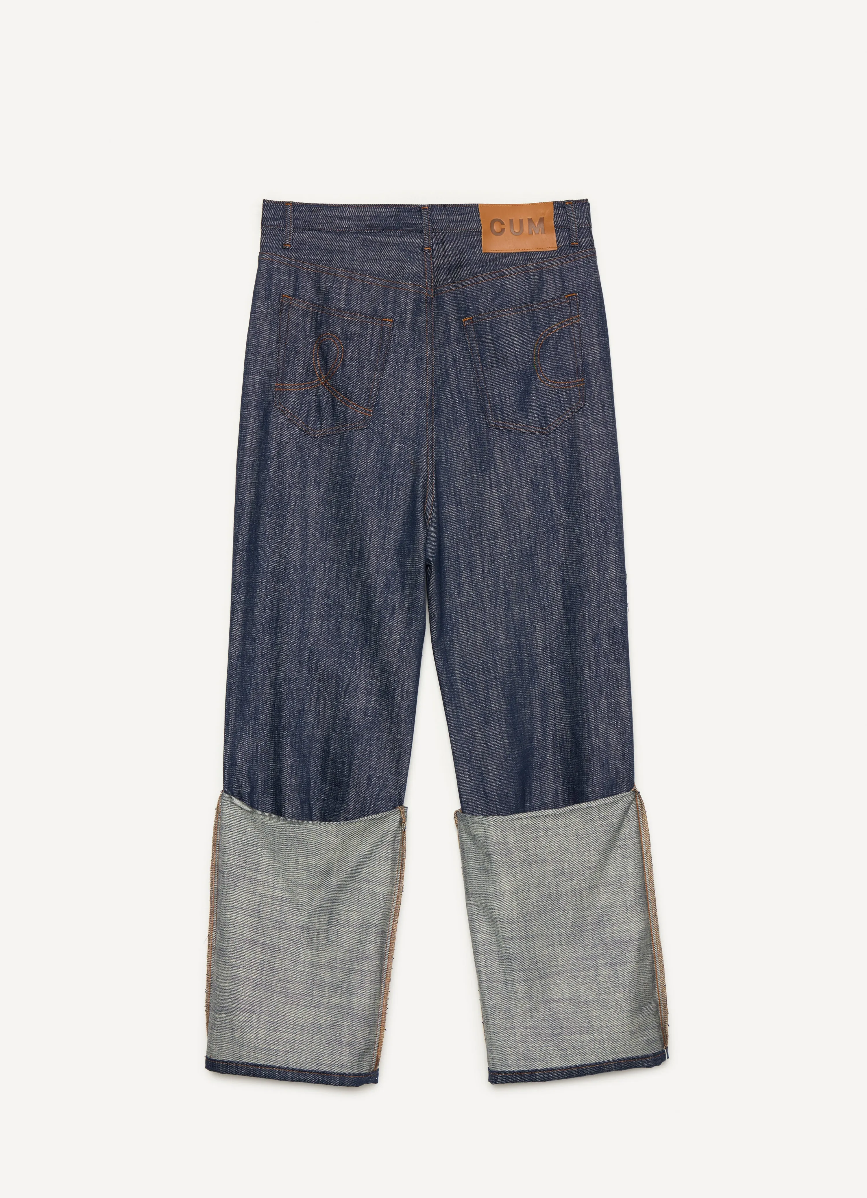Turn-Up Drop-Down Jeans sold by Edward Cuming product image thumbnail 3