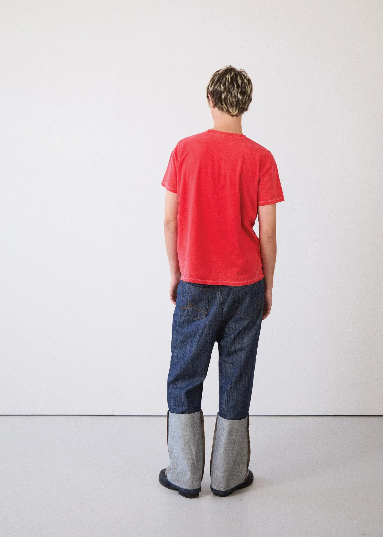Turn-Up Drop-Down Jeans sold by Edward Cuming product image thumbnail 4