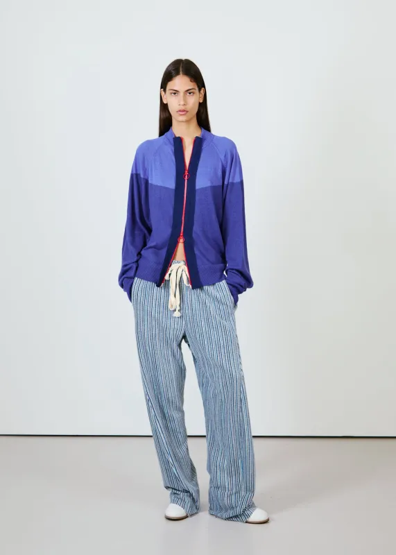 Half Moon Racer Zip-Up made by Edward Cuming