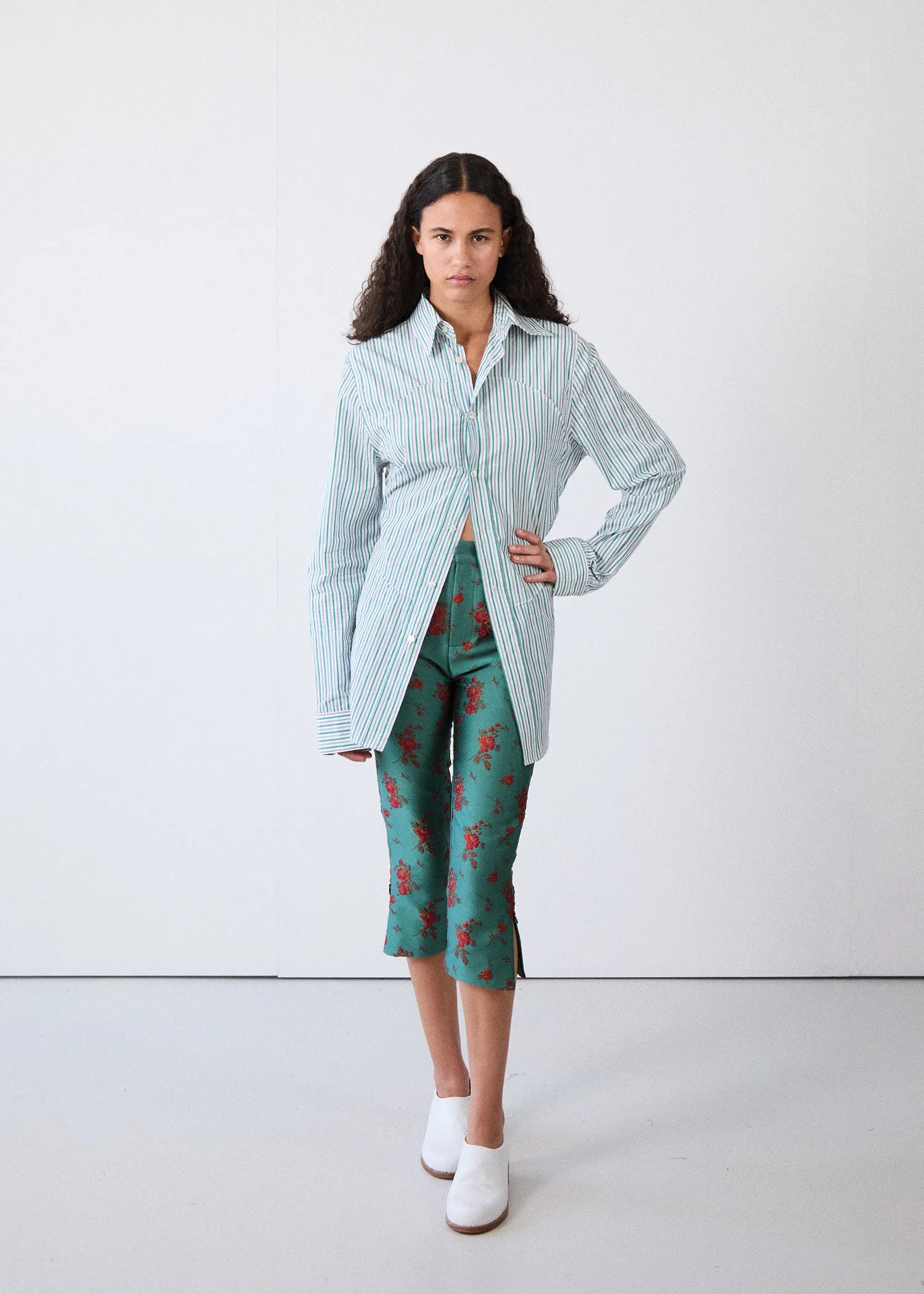 Pin-Tuck Lung Shirt sold by Edward Cuming product image thumbnail 2