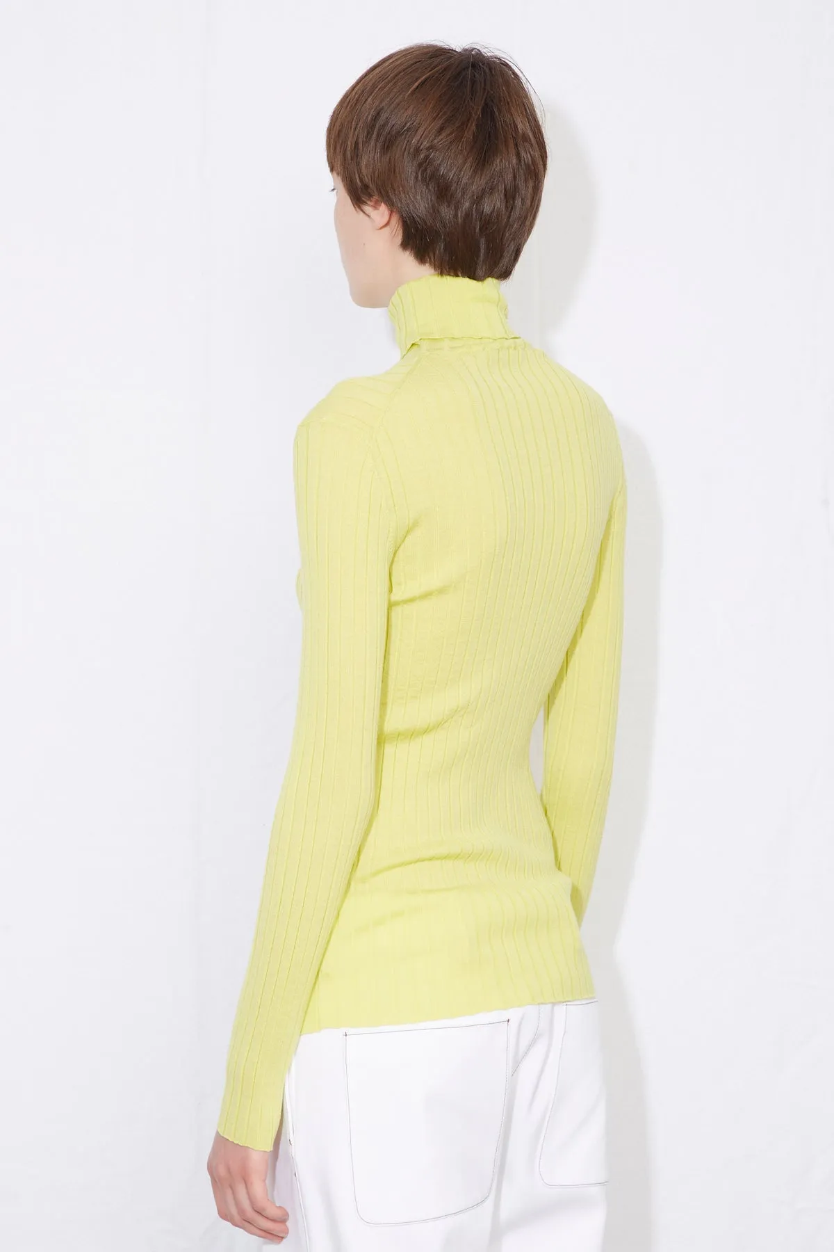 Lemon Turtleneck Sweater sold by GAUCHERE product image thumbnail 3