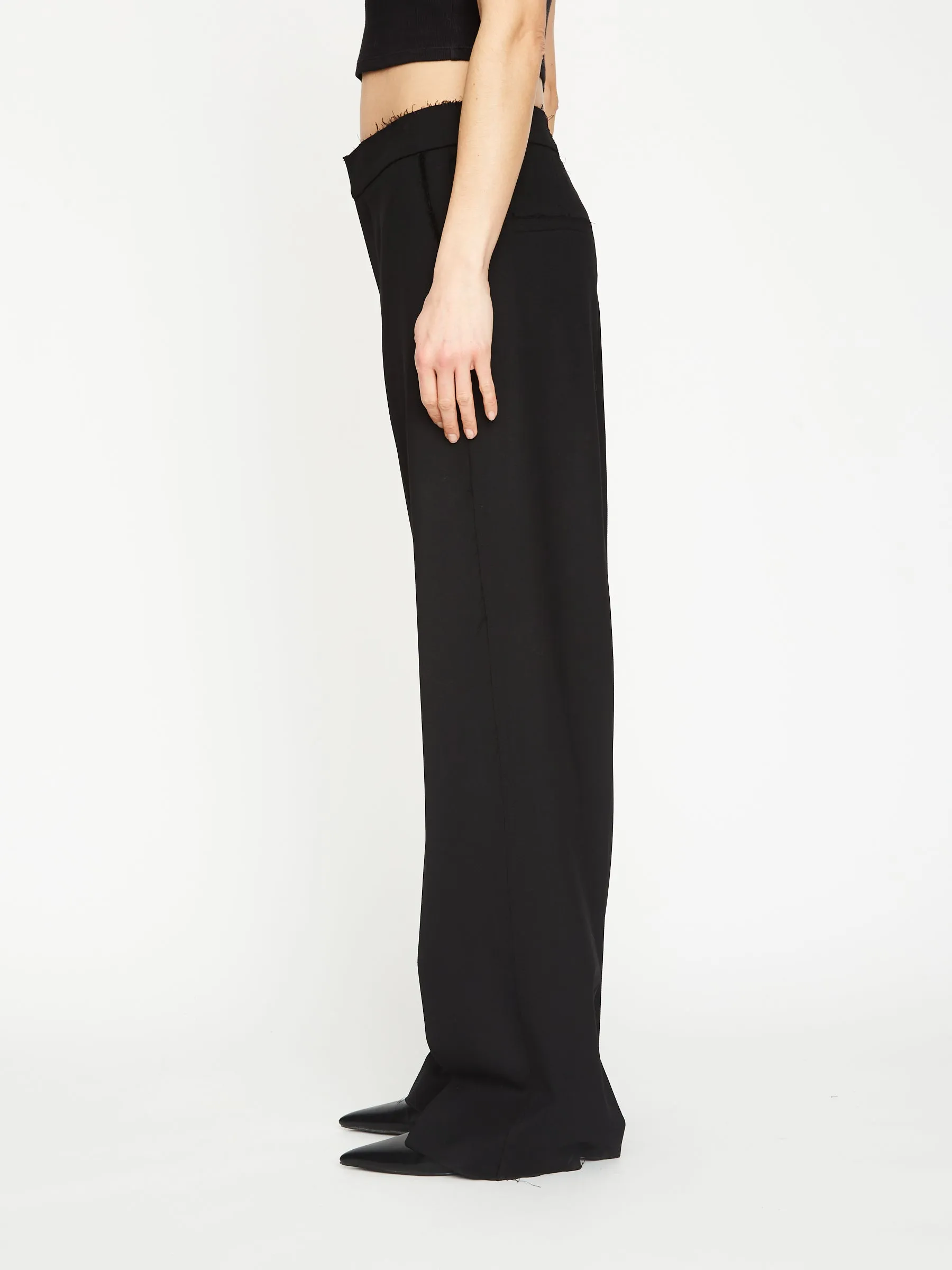 Straight Leg Trousers Raw Edges sold by GAUCHERE product image thumbnail 4