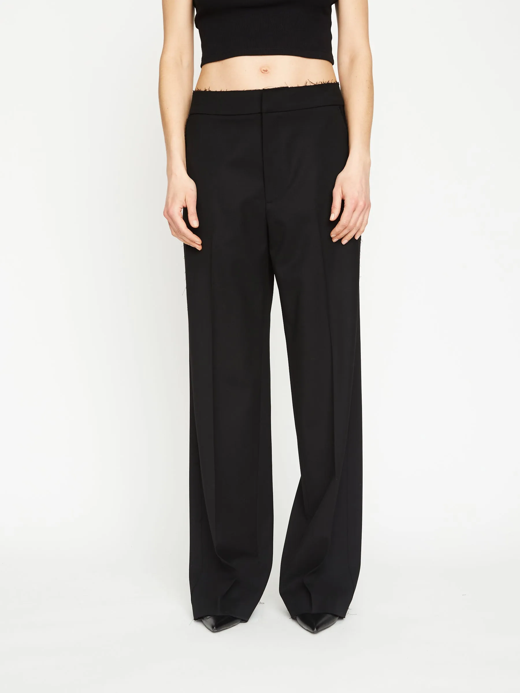Straight Leg Trousers Raw Edges sold by GAUCHERE product image thumbnail 2