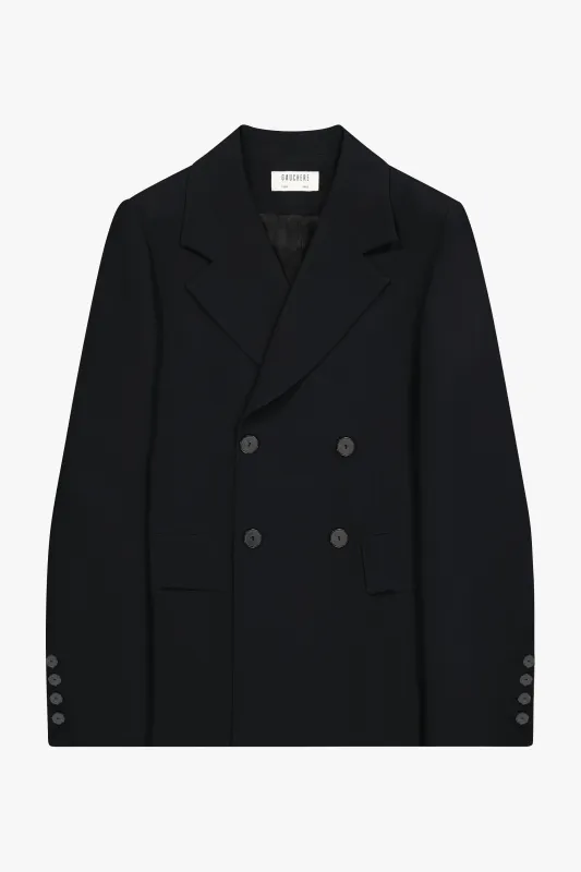 Hourglass Wool And Silk Blazer made by GAUCHERE