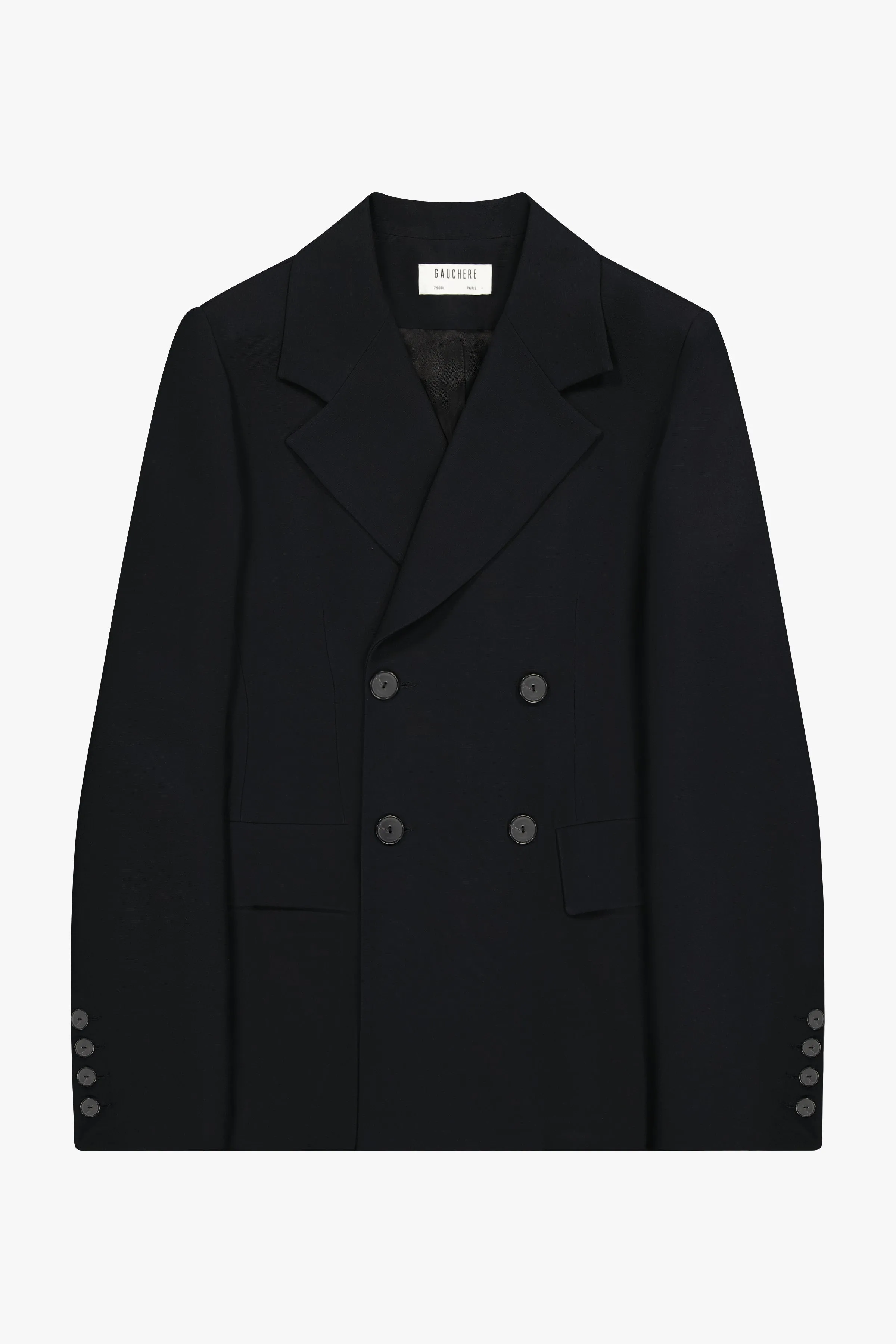 Hourglass Wool And Silk Blazer sold by GAUCHERE