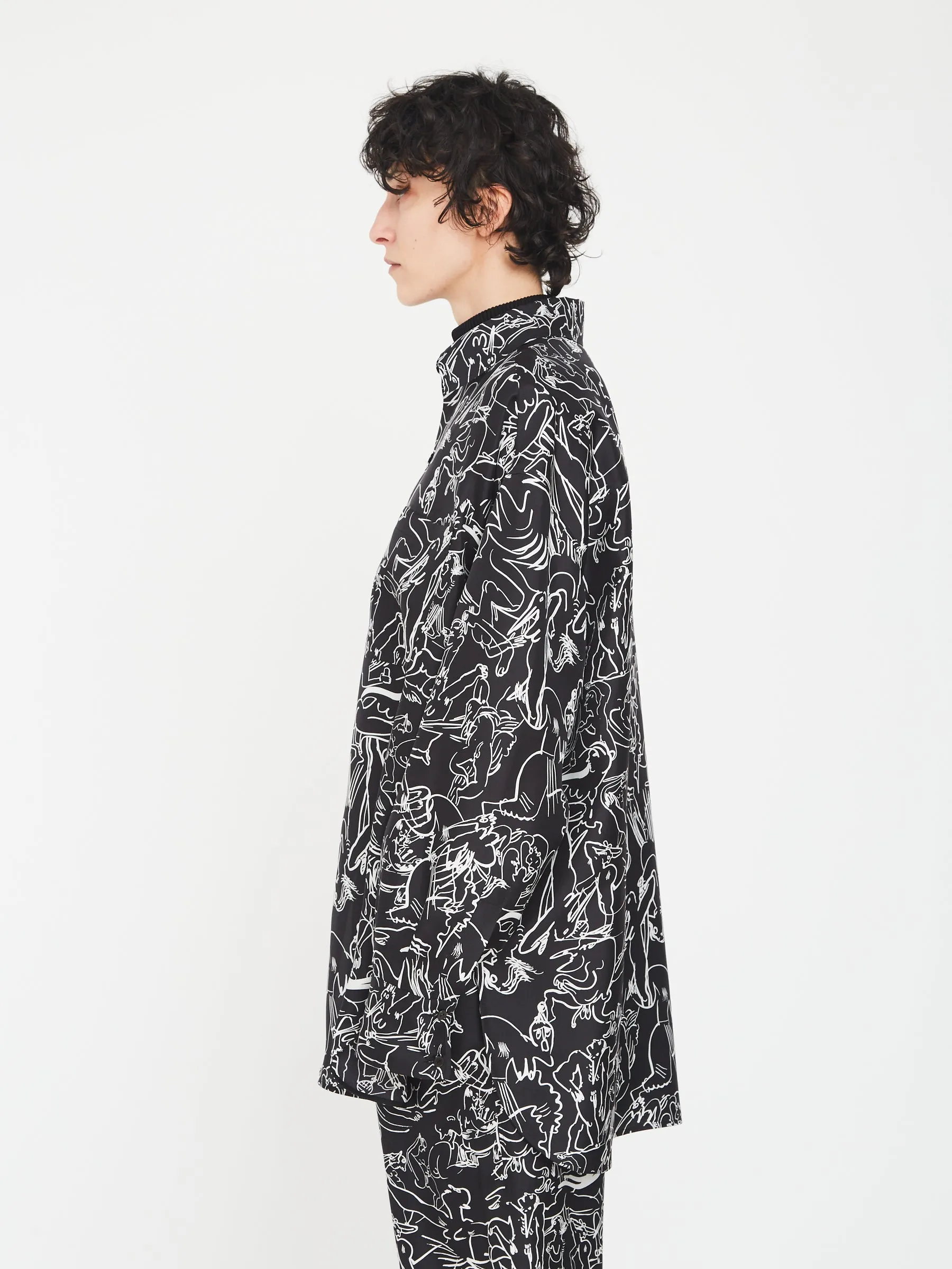 Camille Henrot Artwork Oversized Shirt sold by GAUCHERE product image thumbnail 3