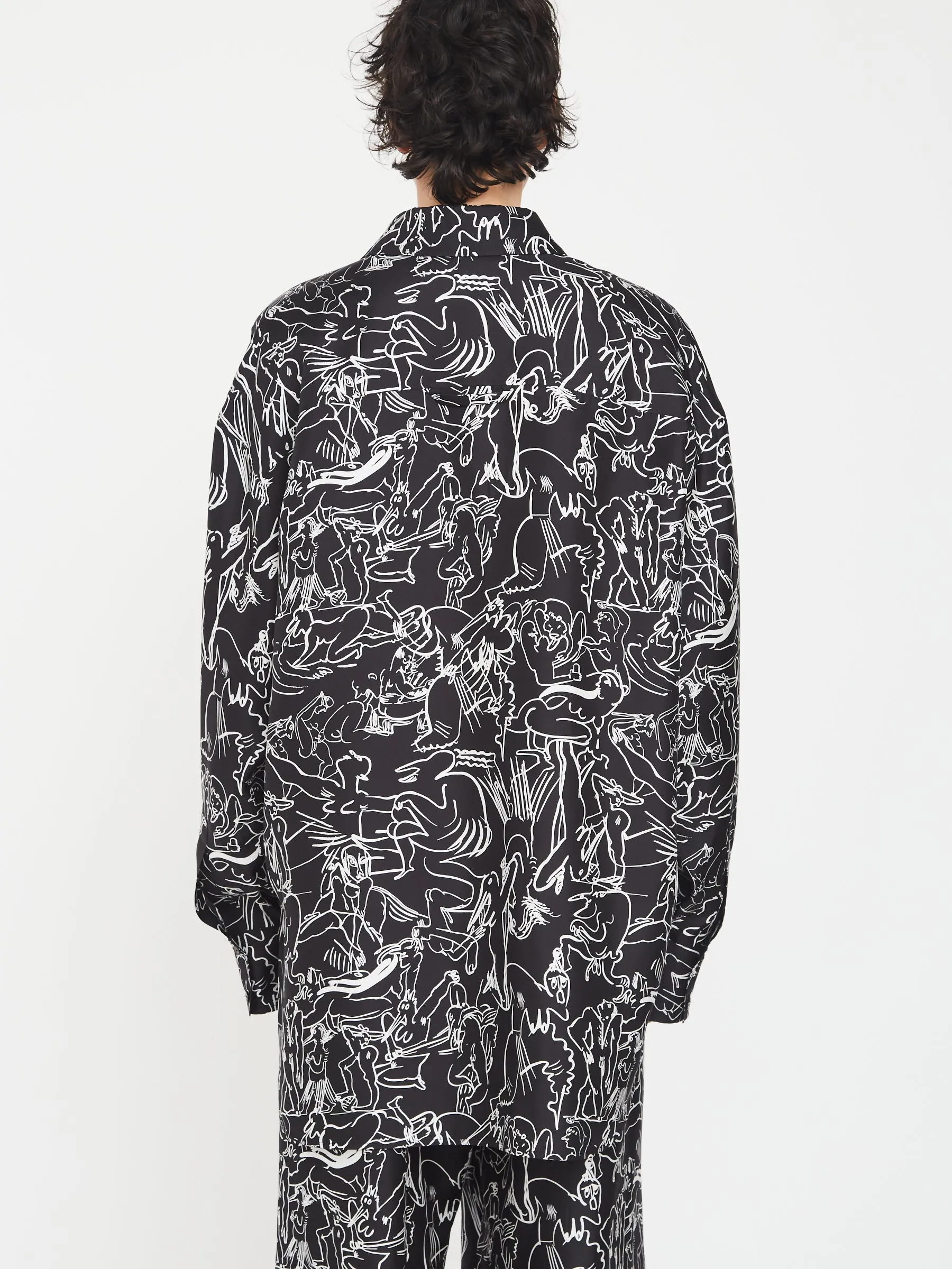 Camille Henrot Artwork Oversized Shirt sold by GAUCHERE product image thumbnail 4