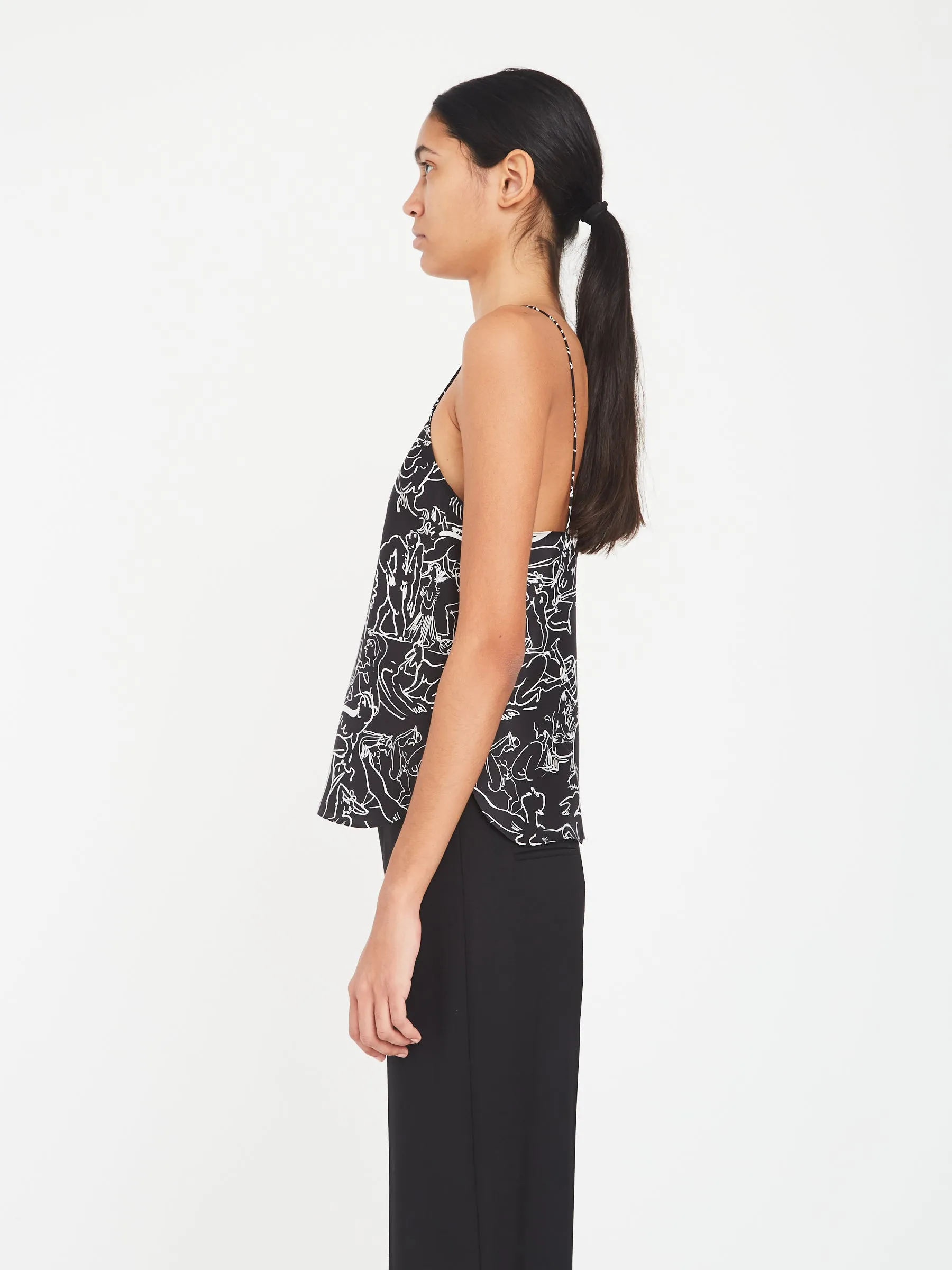 Camille Henrot Artwork Black Top sold by GAUCHERE product image thumbnail 3