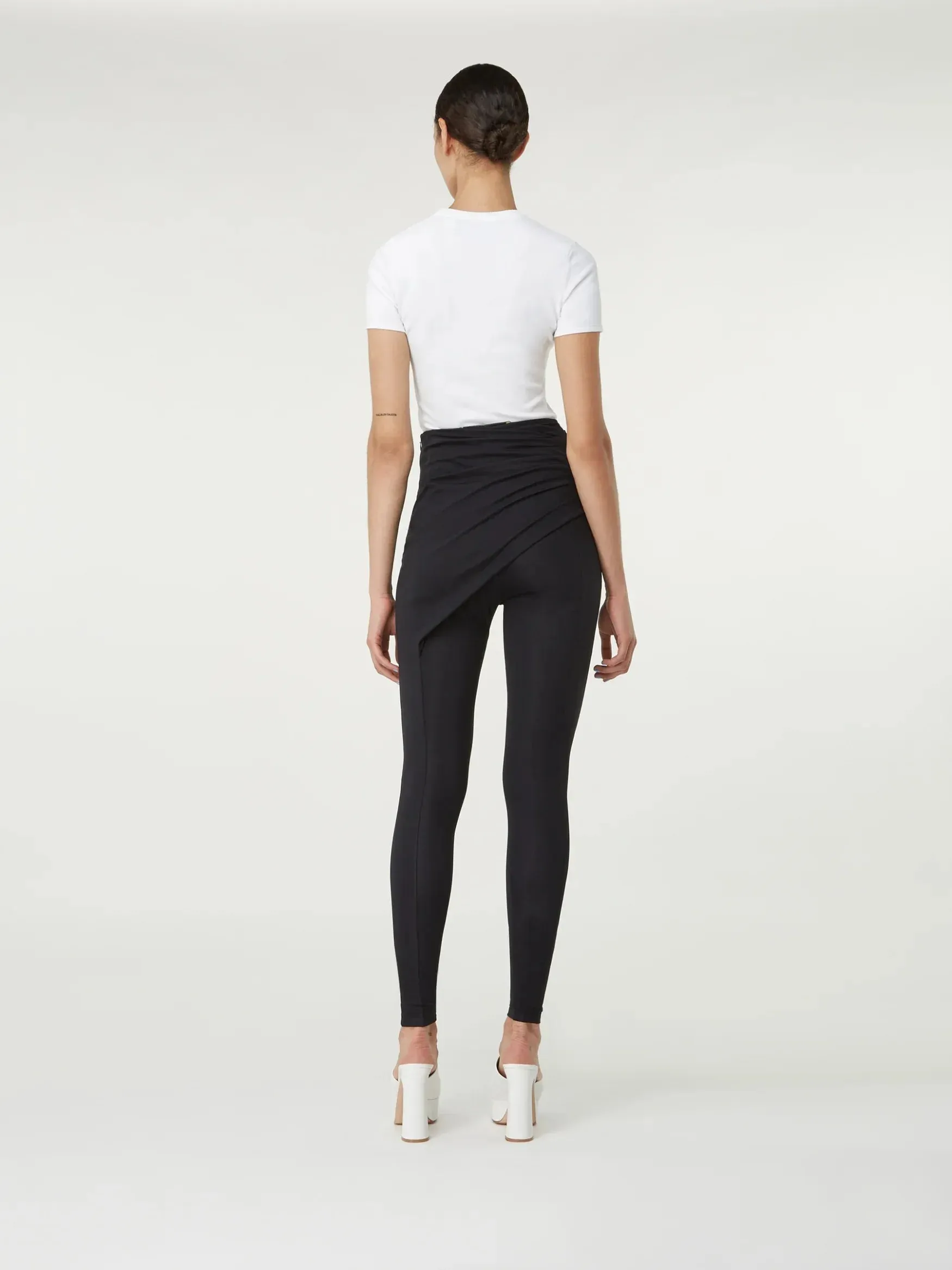 Olite White – Rayon Polyamide Bodysuit sold by GAUGE81 product image thumbnail 3