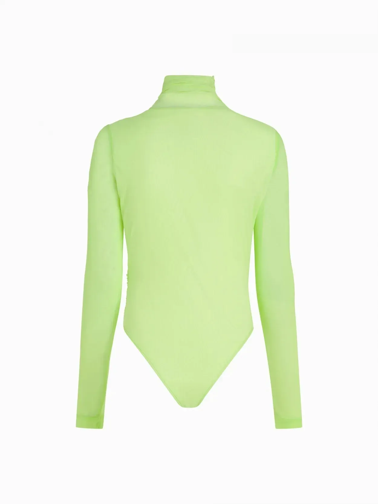 Patra Shadow Lime – Cupro Blend Jersey Bodysuit sold by GAUGE81 product image thumbnail 2