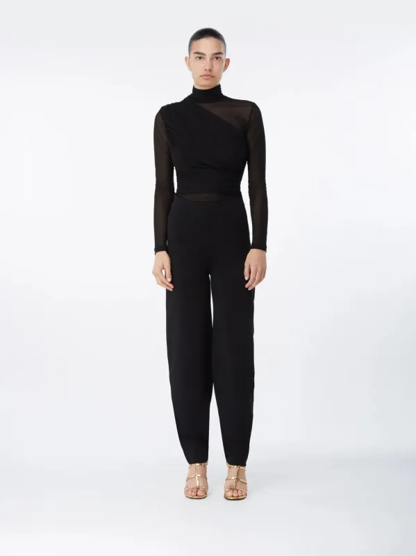 Patra Black – Cupro Blend Bodysuit made by GAUGE81
