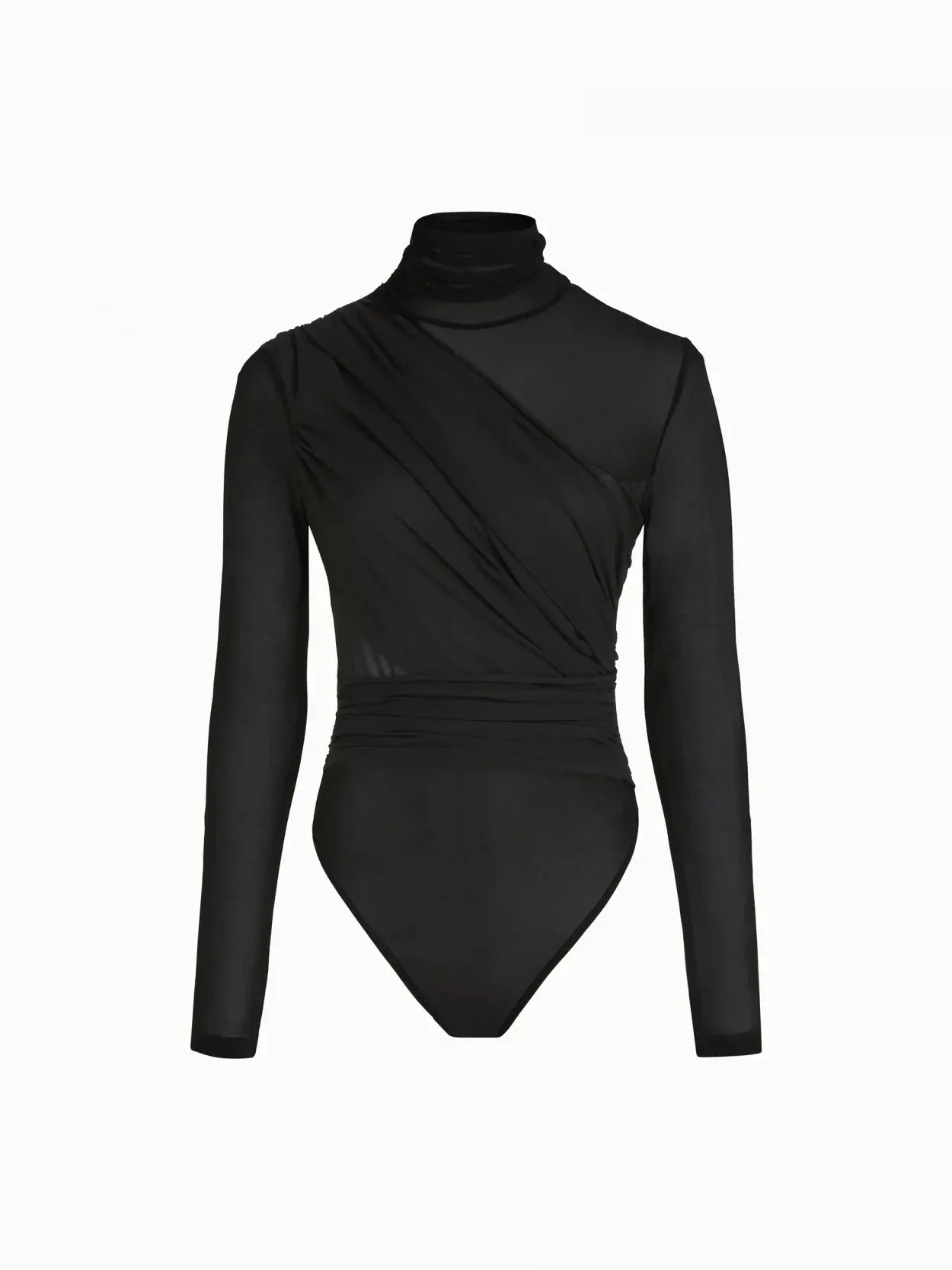 Patra Black – Cupro Blend Bodysuit sold by GAUGE81 product image thumbnail 4
