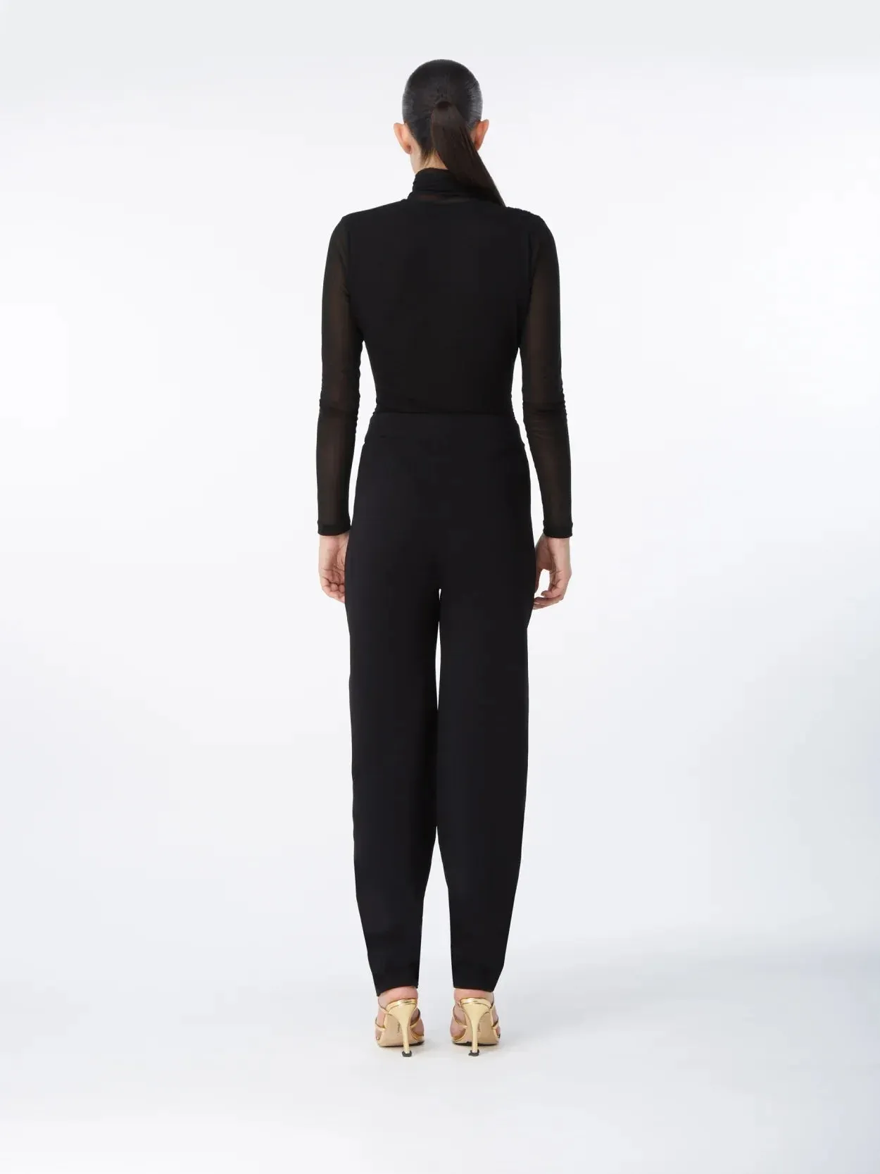 Patra Black – Cupro Blend Bodysuit sold by GAUGE81 product image thumbnail 3
