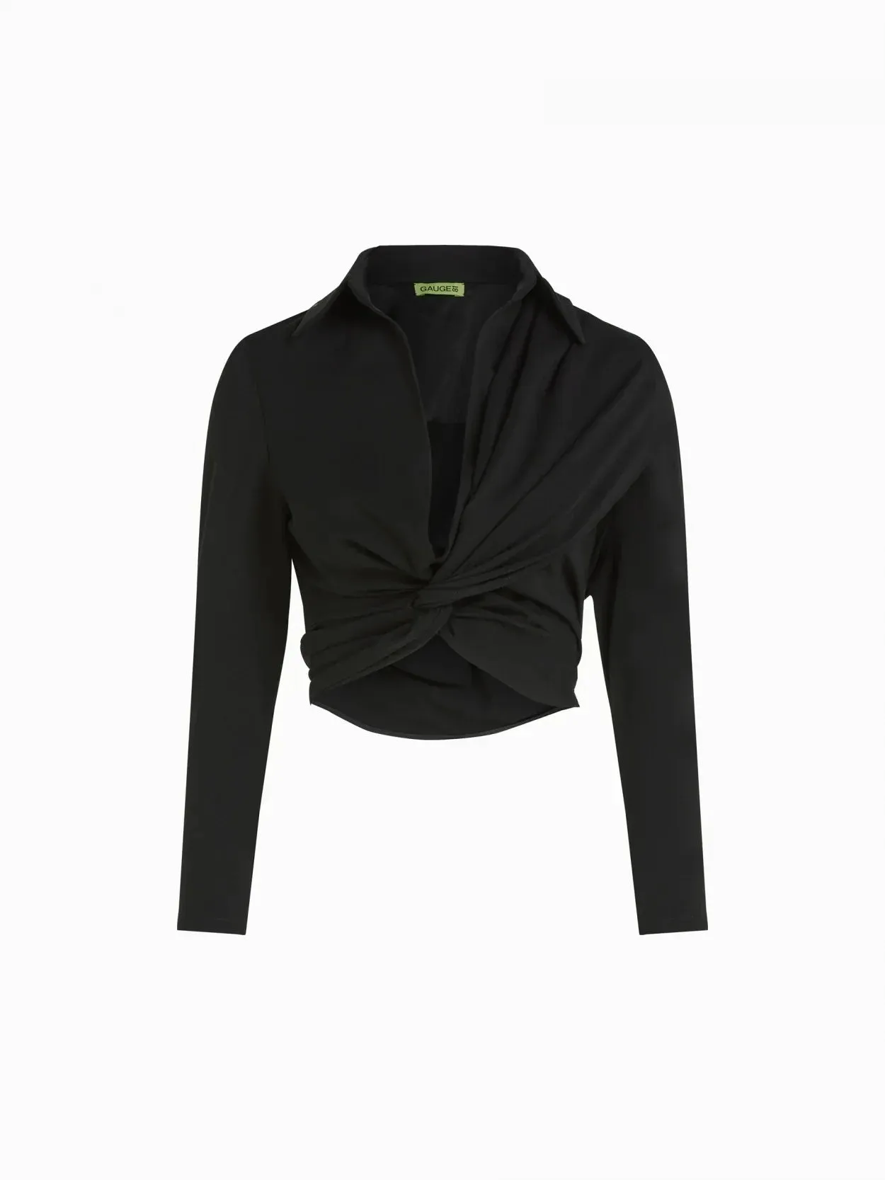 Vallera Black – Viscose Milano Blend Shirt Dress sold by GAUGE81 product image thumbnail 5